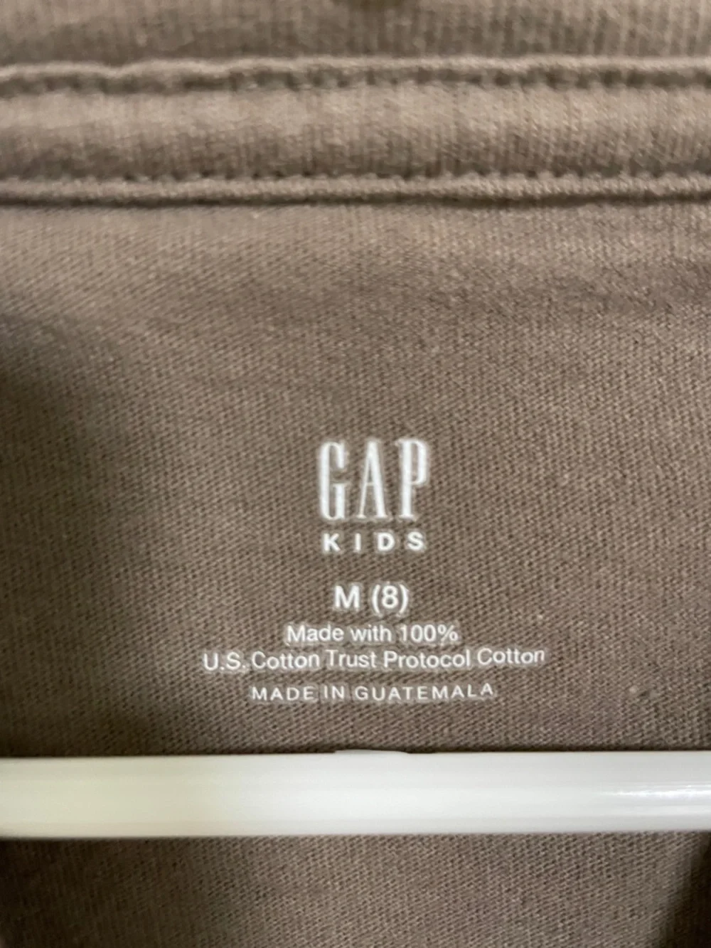 GAP Brown Short-Sleeve Tee with Retro Boombox Print - Picture 2 of 6